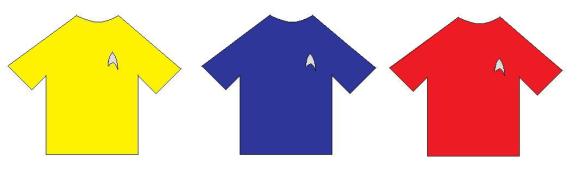 Tshirt star trek