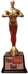 YouTube god trophy